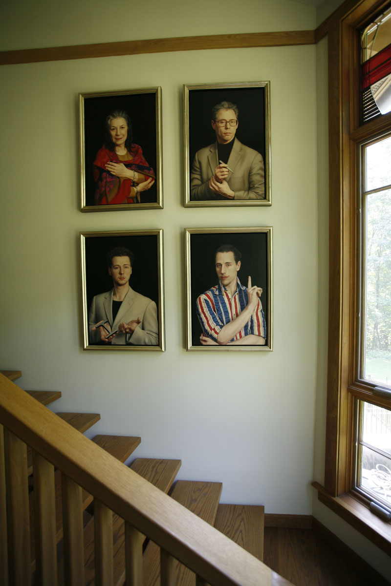 Stair Hall Portraits