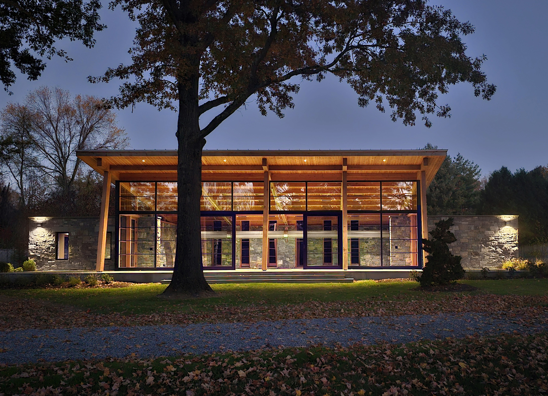 Main Facade - Evening